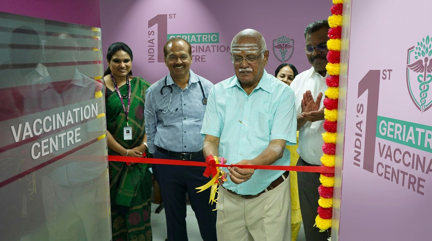 Geri Care launches India&rsquo;s first dedicated Geriatric Vaccination Centre in Chennai